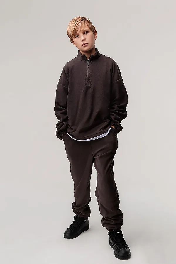 Костюм (Джемпер+Брюки) BODO, коричневый - фото 2