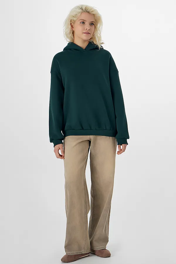 Худи женское MARK FORMELLE, темная зелень - фото 2