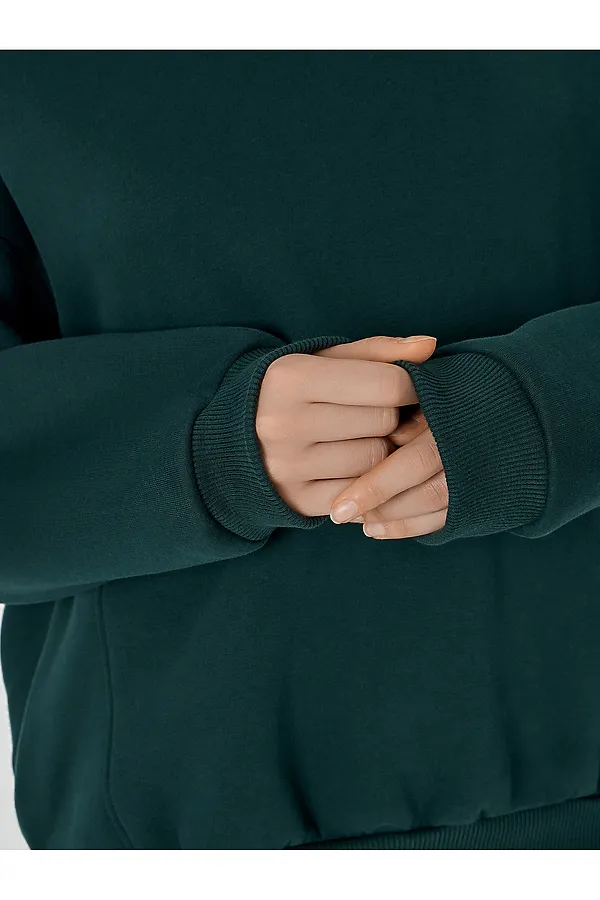 Худи женское MARK FORMELLE, темная зелень - фото 2