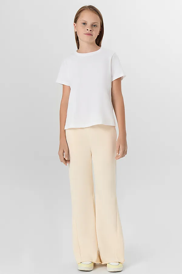 Брюки для девочек MARK FORMELLE, пломбир - фото 2