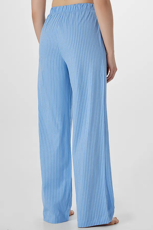 Брюки женские MARK FORMELLE, сине -голубая полоска - фото 2