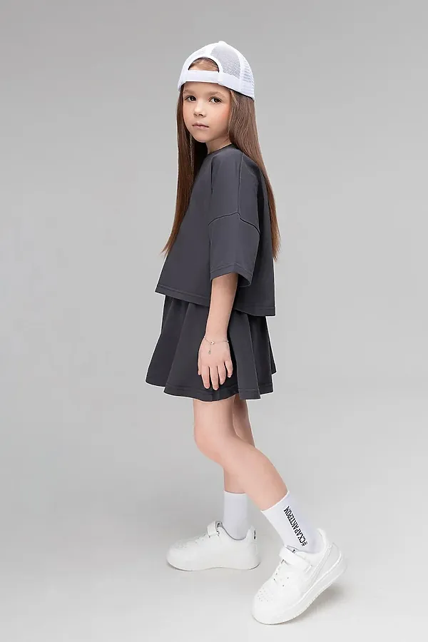 Костюм (Футболка+Шорты) BODO-S, серый - фото 2