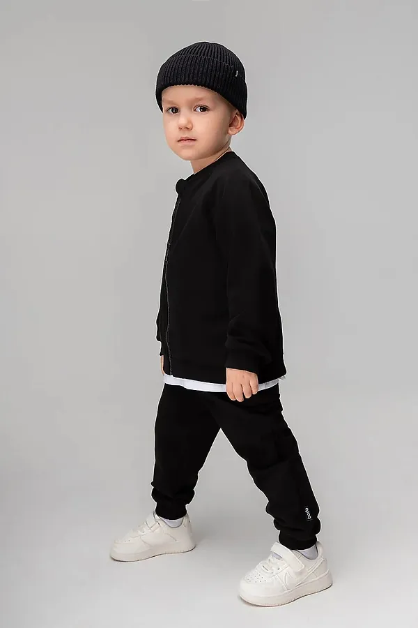 Костюм (Толстовка+Брюки) BODO, черный - фото 2