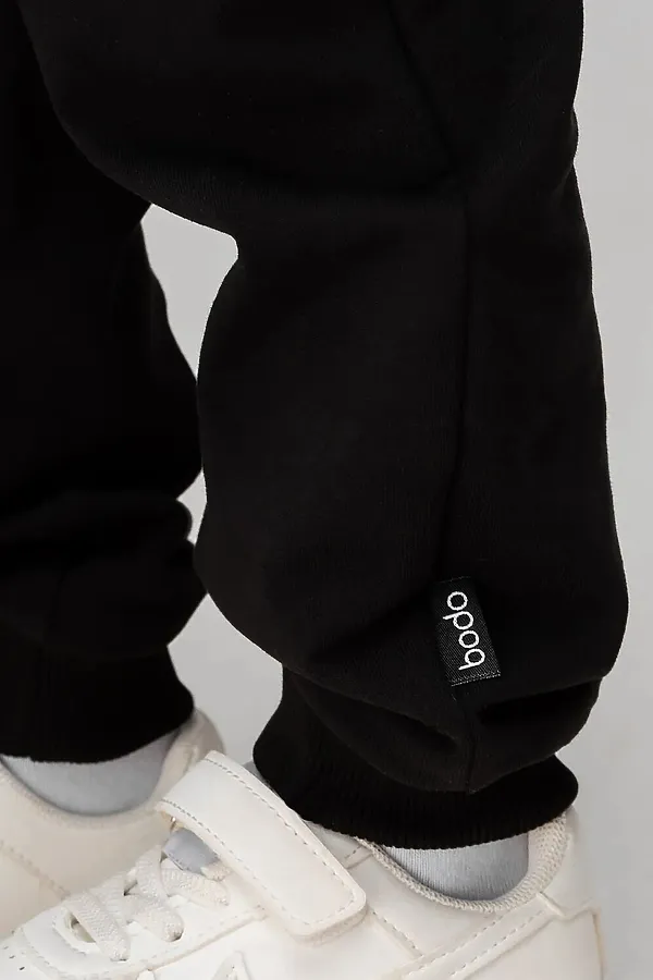 Костюм (Толстовка+Брюки) BODO, черный - фото 2