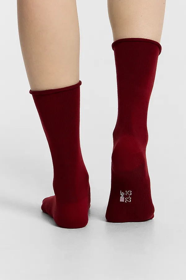 Носки женские MARK FORMELLE, вишневый - фото 2