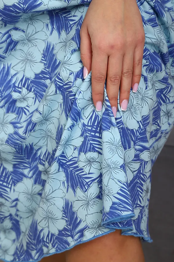 Сорочка 311 НАТАЛИ, синий - фото 2