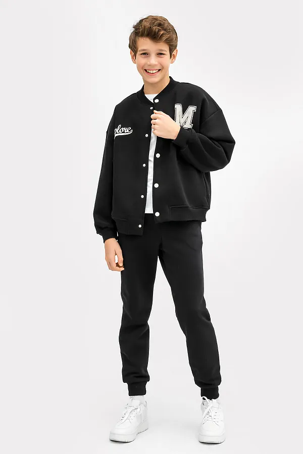 Брюки для мальчиков MARK FORMELLE, черный - фото 2