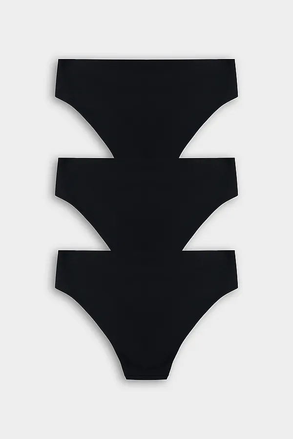 Трусы женские (3шт.) MARK FORMELLE, черный - фото 2