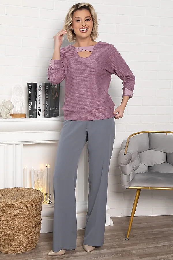 Блуза Ума LADY TAIGA, розовая - фото 2