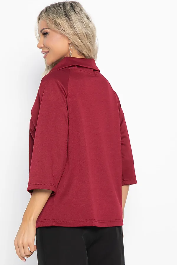 Джемпер Эдельвейс LADY TAIGA, бордовый - фото 2