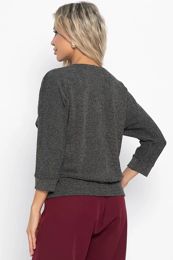 Джемпер трикотажный Претти LADY TAIGA, темно-серая - фото 2