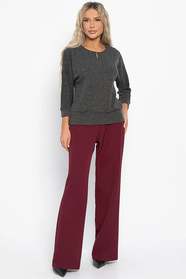 Джемпер трикотажный Претти LADY TAIGA, темно-серая - фото 2