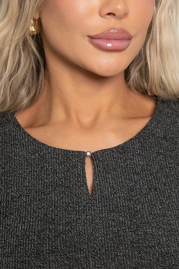 Джемпер трикотажный Претти LADY TAIGA, темно-серая - фото 2