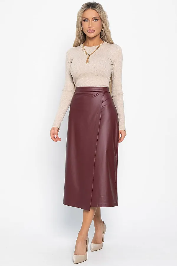 Юбка Невада LADY TAIGA, винный - фото 2