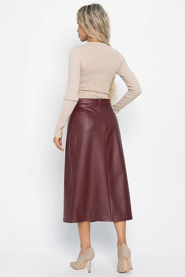 Юбка Невада LADY TAIGA, винный - фото 2