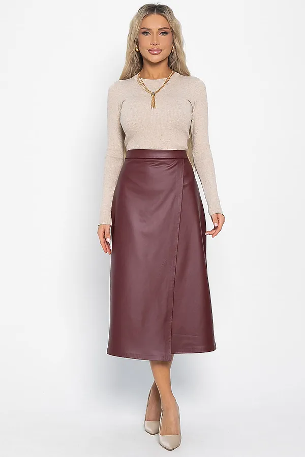 Юбка Невада LADY TAIGA, винный - фото 2