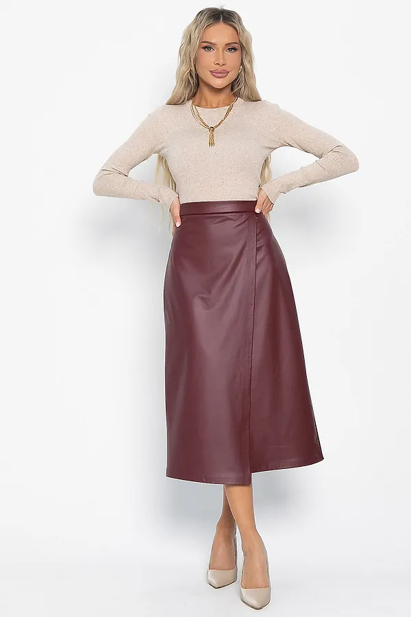 Юбка Невада LADY TAIGA, винный - фото 2