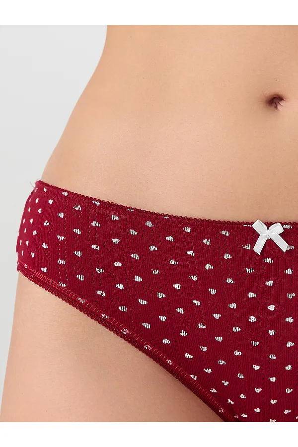 Трусы женские MARK FORMELLE, сердечки на т.красном - фото 2
