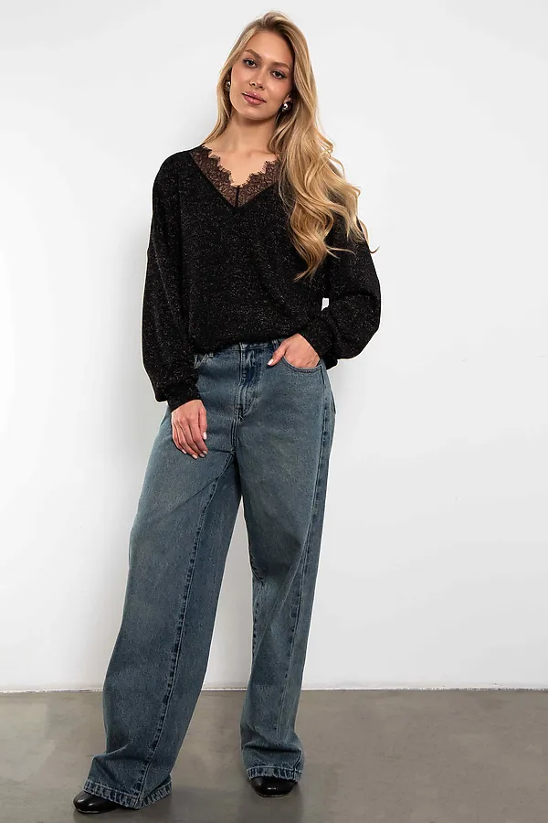 Джемпер Блеск KOSMOS, черный - фото 2