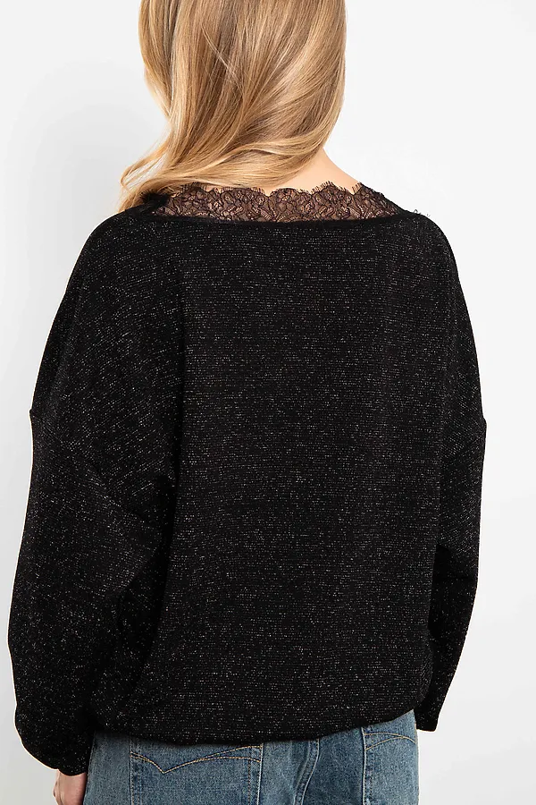 Джемпер Блеск KOSMOS, черный - фото 2