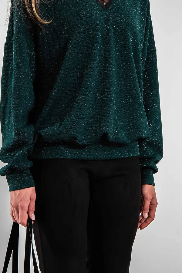 Джемпер Блеск KOSMOS, зеленый - фото 2