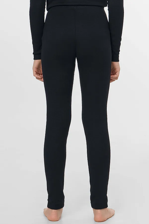 Комплект для девочек "термо" (джемпер, леггинсы) MARK FORMELLE, черный - фото 2