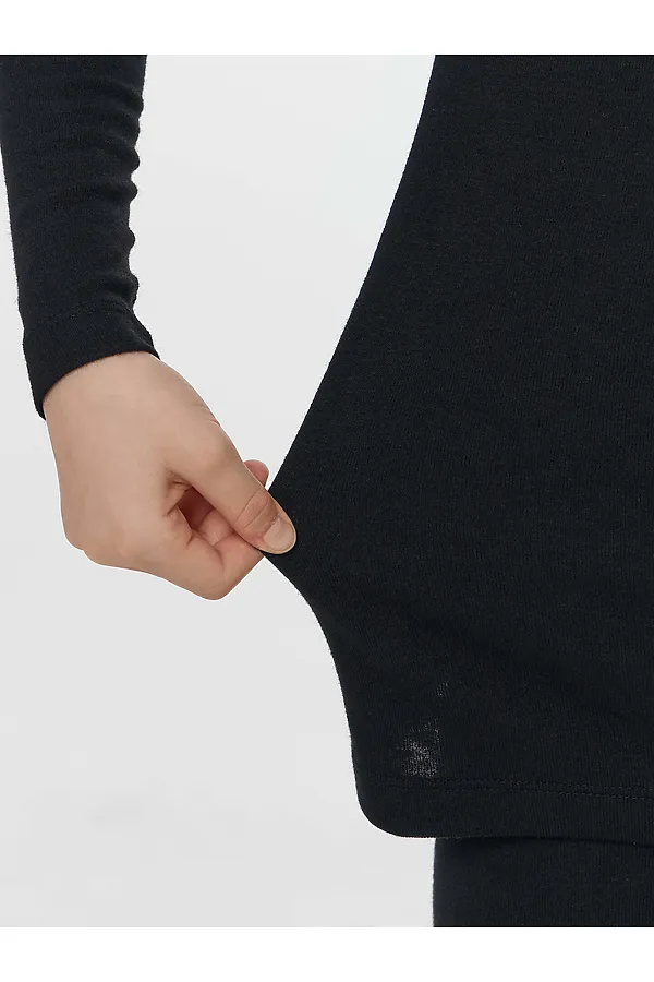 Комплект для девочек "термо" (джемпер, леггинсы) MARK FORMELLE, черный - фото 2