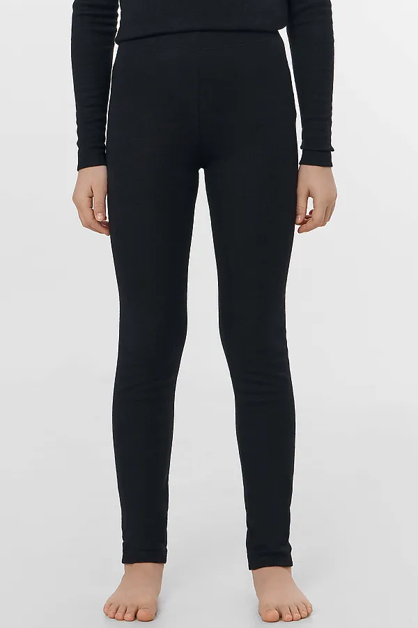 Комплект для девочек "термо" (джемпер, леггинсы) MARK FORMELLE, черный - фото 2