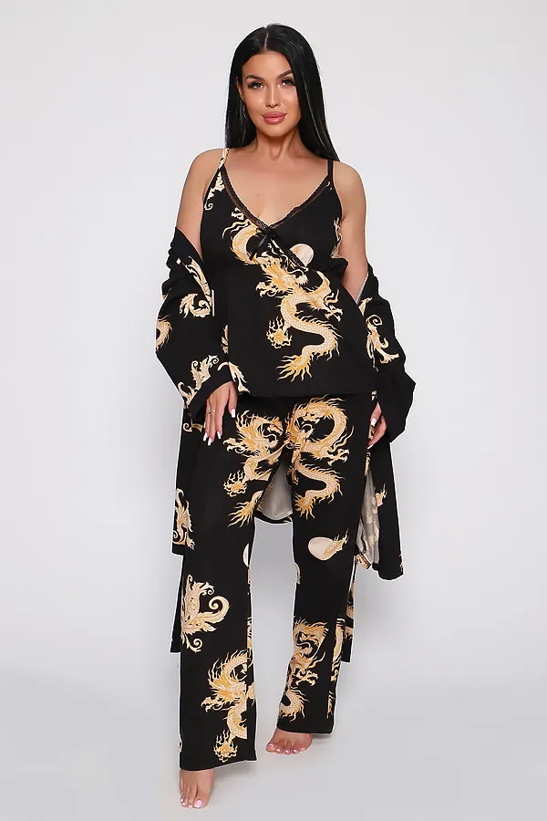 Одежда для дома НАТАЛИ, черный - фото 2