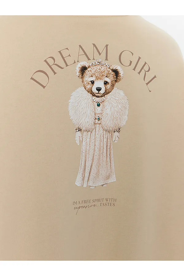 Худи женское MARK FORMELLE, св.бежевый +печать - фото 2