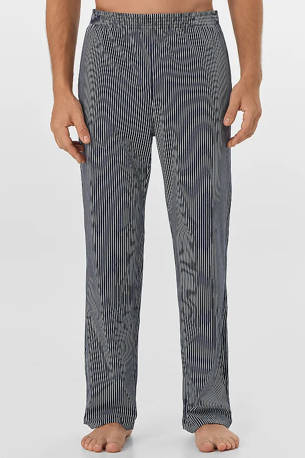 Комплект мужской (футболка, брюки) MARK FORMELLE, св.серый +полоска на глубоком синем - фото 2