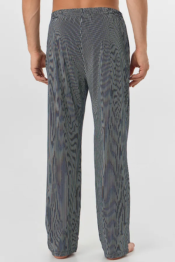 Комплект мужской (футболка, брюки) MARK FORMELLE, св.серый +полоска на глубоком синем - фото 2