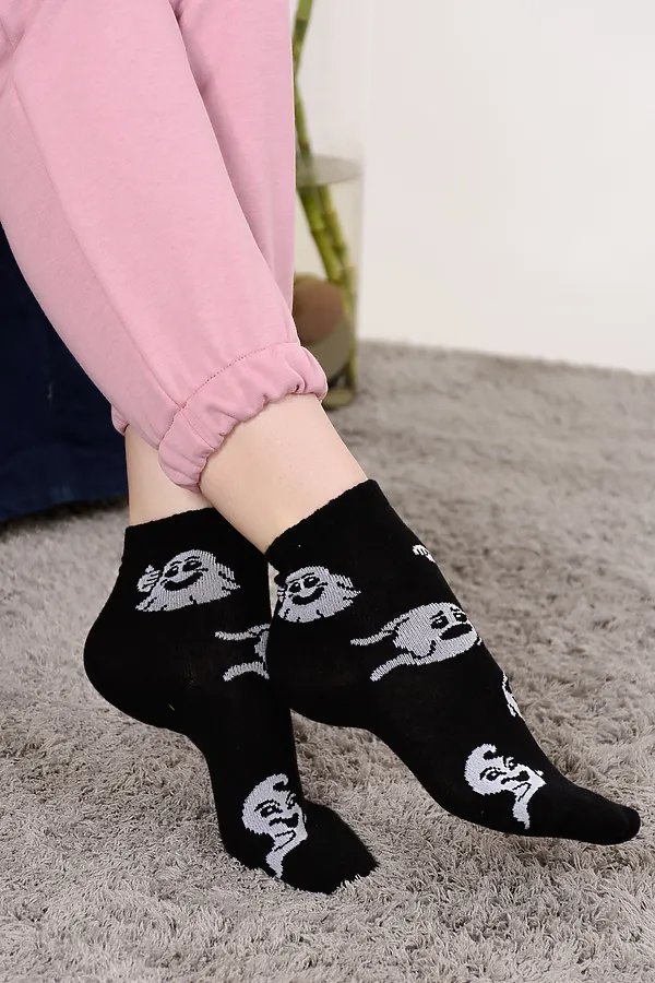 Носки детские Привидение (набор 3 пары) НАТАЛИ, белый, серый, черный - фото 2