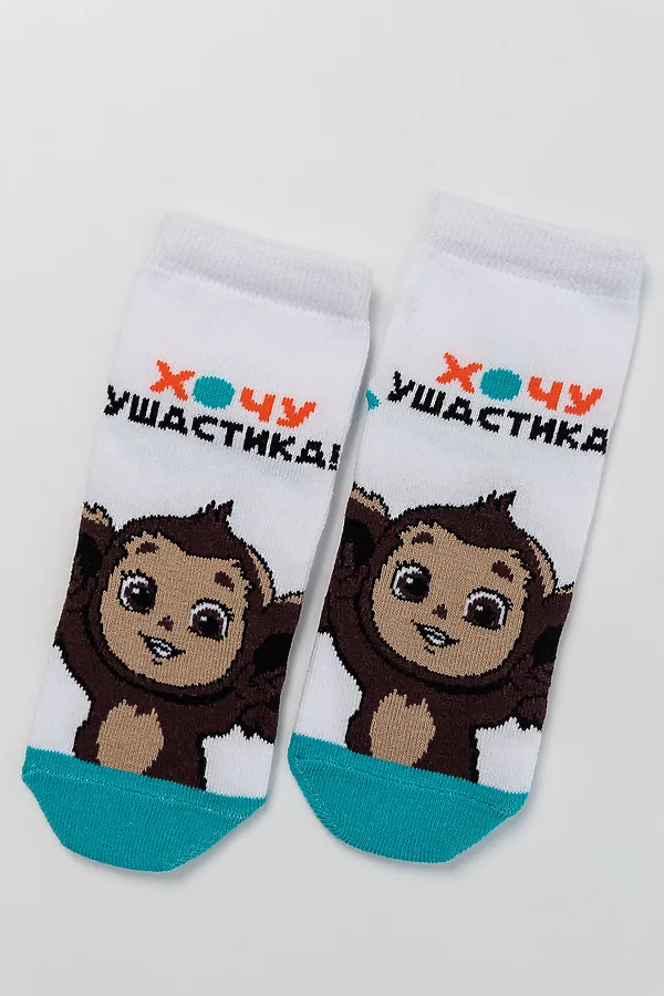 Детские носки стандарт Ушастик НАТАЛИ, белый - фото 2