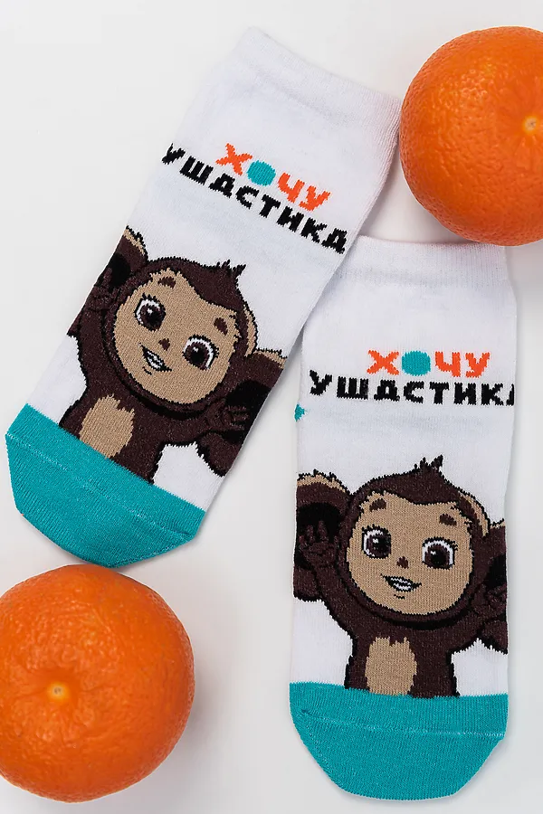 Детские носки стандарт Ушастик НАТАЛИ, белый - фото 2