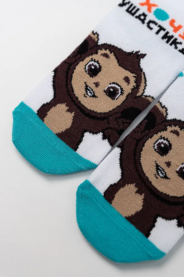 Детские носки стандарт Ушастик НАТАЛИ, белый - фото 2