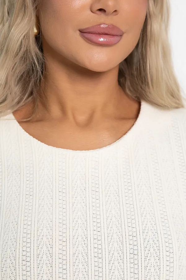 Платье трикотажное Портофино LADY TAIGA, молочное - фото 2