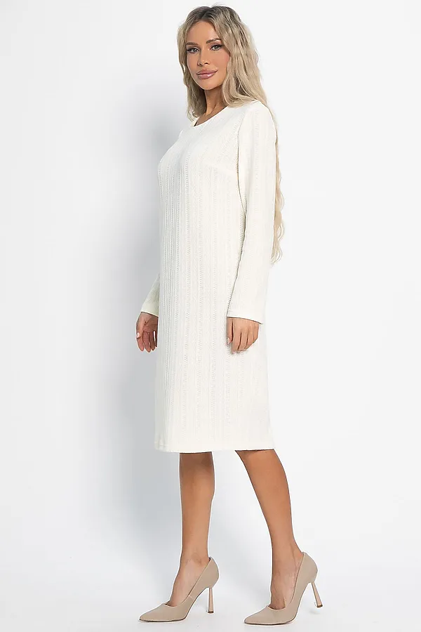 Платье трикотажное Портофино LADY TAIGA, молочное - фото 2