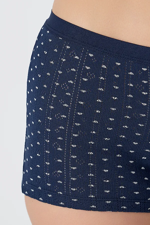 Трусы женские MARK FORMELLE, сердечки на синем - фото 2