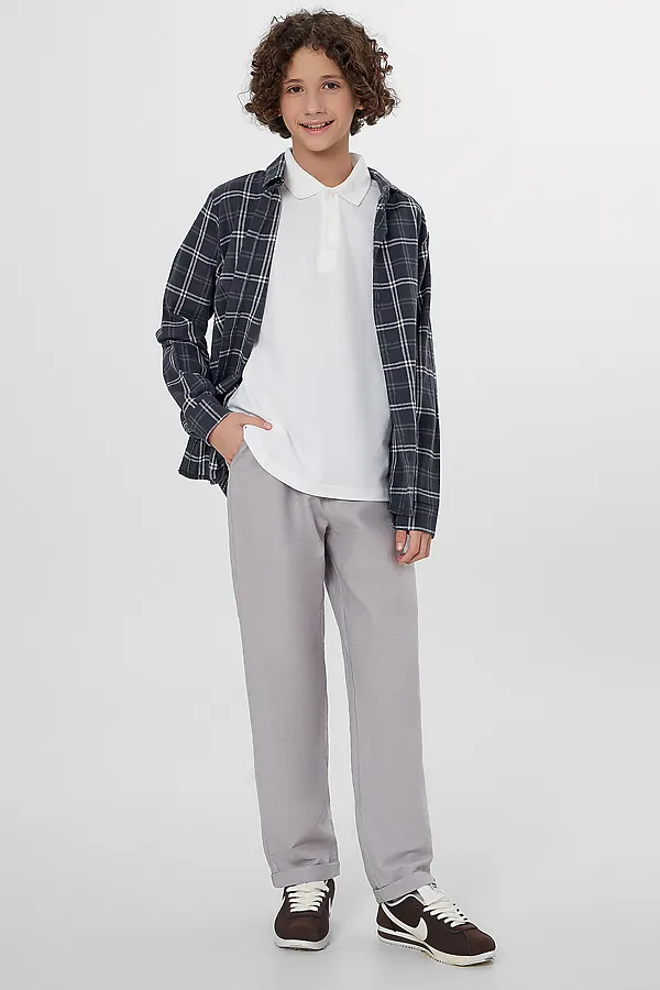 Брюки MARK FORMELLE, серый пепел - фото 2