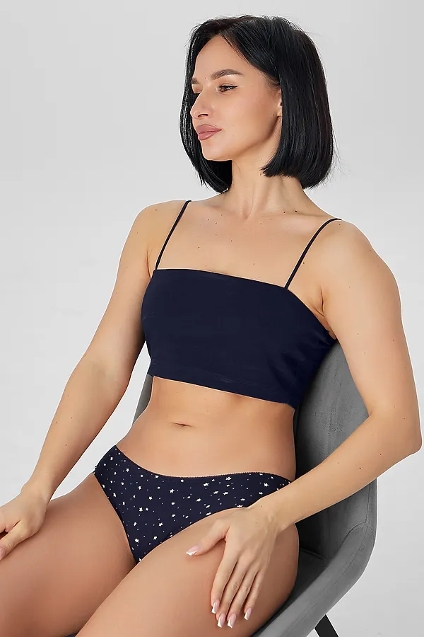 Трусы женские MARK FORMELLE, звездочки на т.синем - фото 2