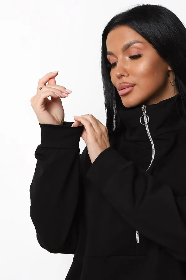 Толстовка ХЗ01 НАТАЛИ, черный - фото 2