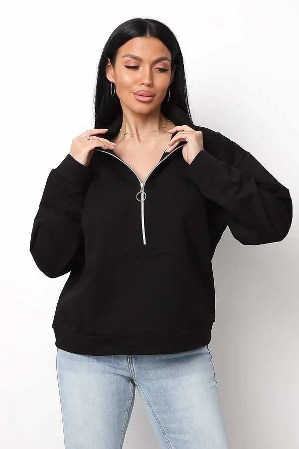 Толстовка ХЗ01 НАТАЛИ, черный - фото 2