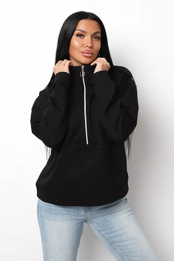 Толстовка ХЗ01 НАТАЛИ, черный - фото 2