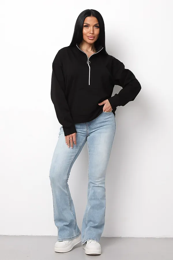 Толстовка ХЗ01 НАТАЛИ, черный - фото 2