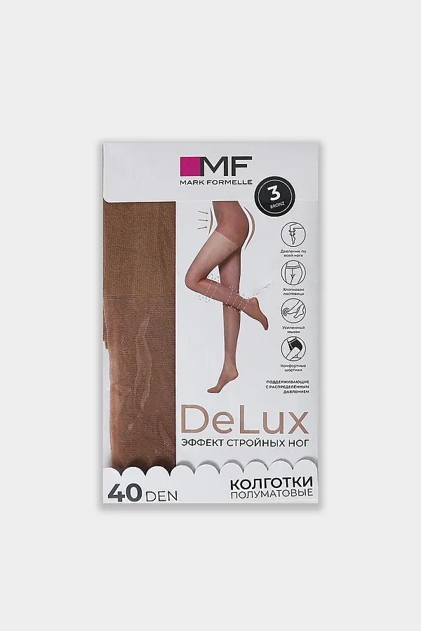 Колготки MARK FORMELLE, бронзовый - фото 2