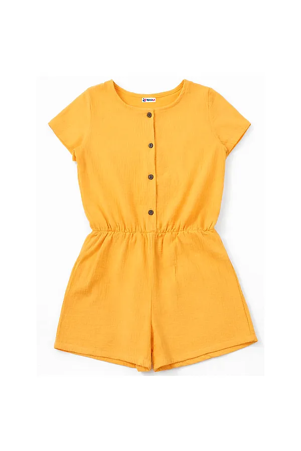 Комбинезон муслин YOULALA, желтый - фото 2
