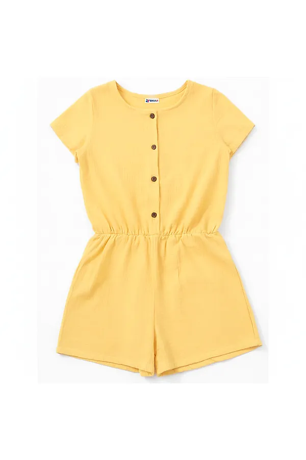 Комбинезон муслин YOULALA, желтый - фото 2