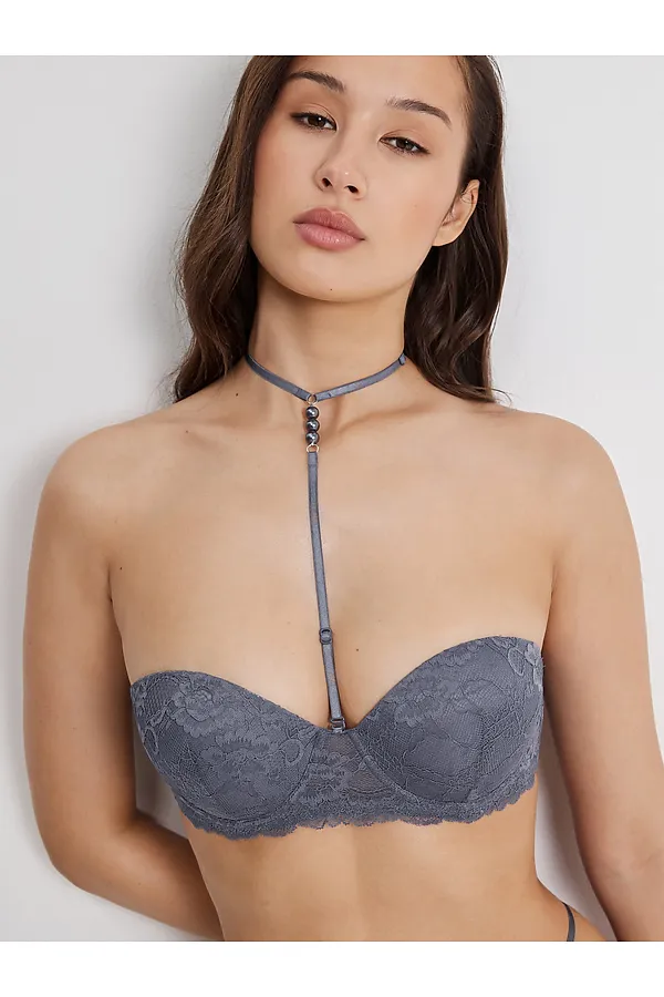 Бюстгальтер Balconette INFINITY, темно-серый - фото 2