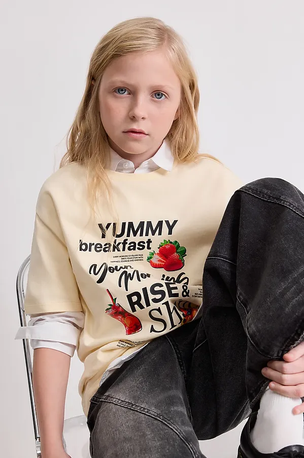 Футболка ACOOLA, бежевый - фото 2